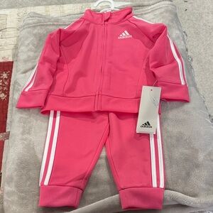 adidas Kids Pink Matching Set